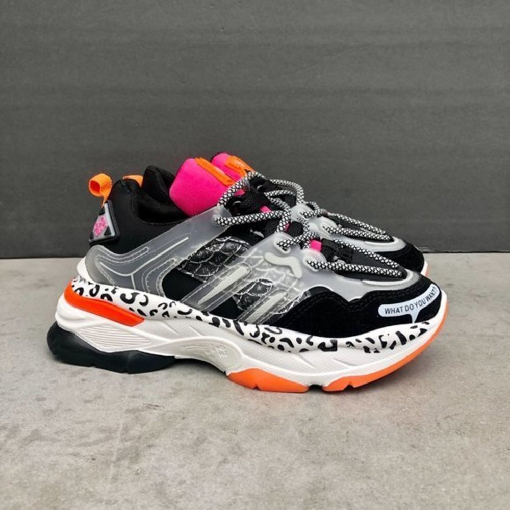 Women's Shoes Sneakers Multicolour Flatform Platform Laces Fashion Sneakers View 5